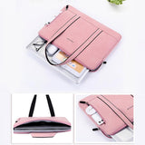 13 / 13.3 Inch Q5 Laptop Liner Bag - Waterproof & Wear-Resistant - Khaki - Top-Down View