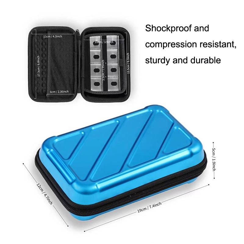 Versatile Hard Disk Case for Nintendo 3ds - Eva Material - Blue