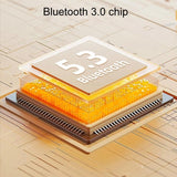 Wireless Bluetooth Earphones with Hd Noise Reduction for Gaming and Sports - Skin Colour - Low Angle
