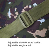 Waterproof Men Crossbody Bag Outdoor Cloth Sling For Hands Free Convenience - Army Green