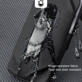 Multi Function Crossbody Bag For Outdoor Sports Fits Mobile Phones Men And Women - Black - Extra Image