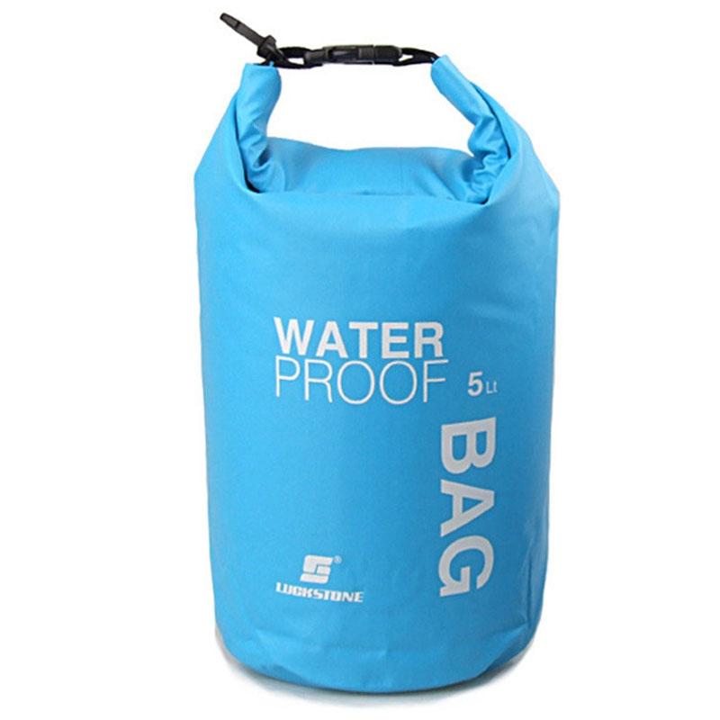 Waterproof Outdoor Swimming Bag Scratch Resistant Fits Most Devices - Bean Green
