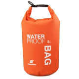 Waterproof Outdoor Swimming Bag Scratch Resistant Fits Most Devices - Bean Green