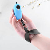 Silicone Camera Case Set with Lanyard for Insta360 Go2 - Blue - Close-Up Angle