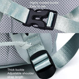 Spacious Travel Backpack For Laptops - Light Blue - Extra Image