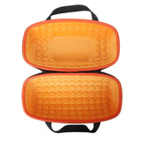 Portable Protective Bag for Jbl Xtreme 4 Bluetooth Speaker - Eva Material - Orange - Low Angle