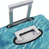 Protective Cover for Trolley Luggage - Durable and Dustproof - Large Size - Summer Sea - S - 45-Degree Angle