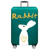 Protective Cover for Trolley Luggage - Durable and Dustproof - Large Size - Summer Sea - S - Extra Image