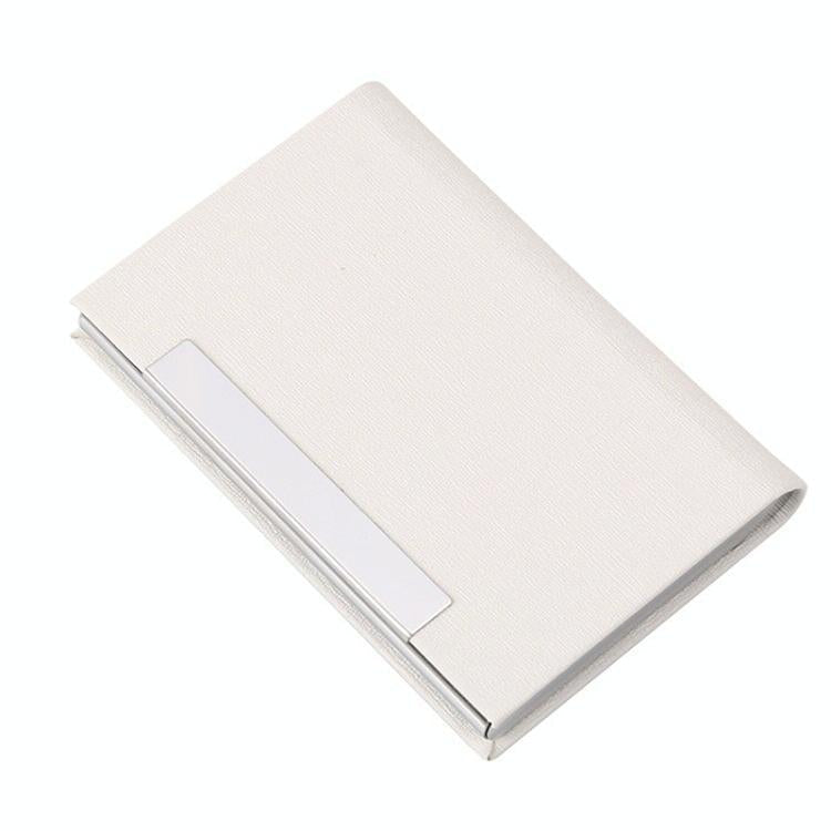Stainless Steel Card Holder Sleek Business Accessory - Black