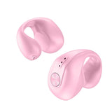 Wireless Dual Ear Bone Conduction Bluetooth Earphones - Mini Sport Clip - White - Extra Image