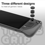 Anti-Skid Joystick Cap Set For Steam Deck Console - Button Combo - Side View