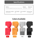 Silicone Protective Case for Dji Pocket 3 - Orange - 45-Degree Angle