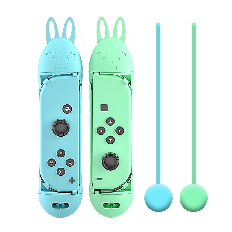 Jump Rope Controller for Nintendo Switch Joy Con - Red Blue