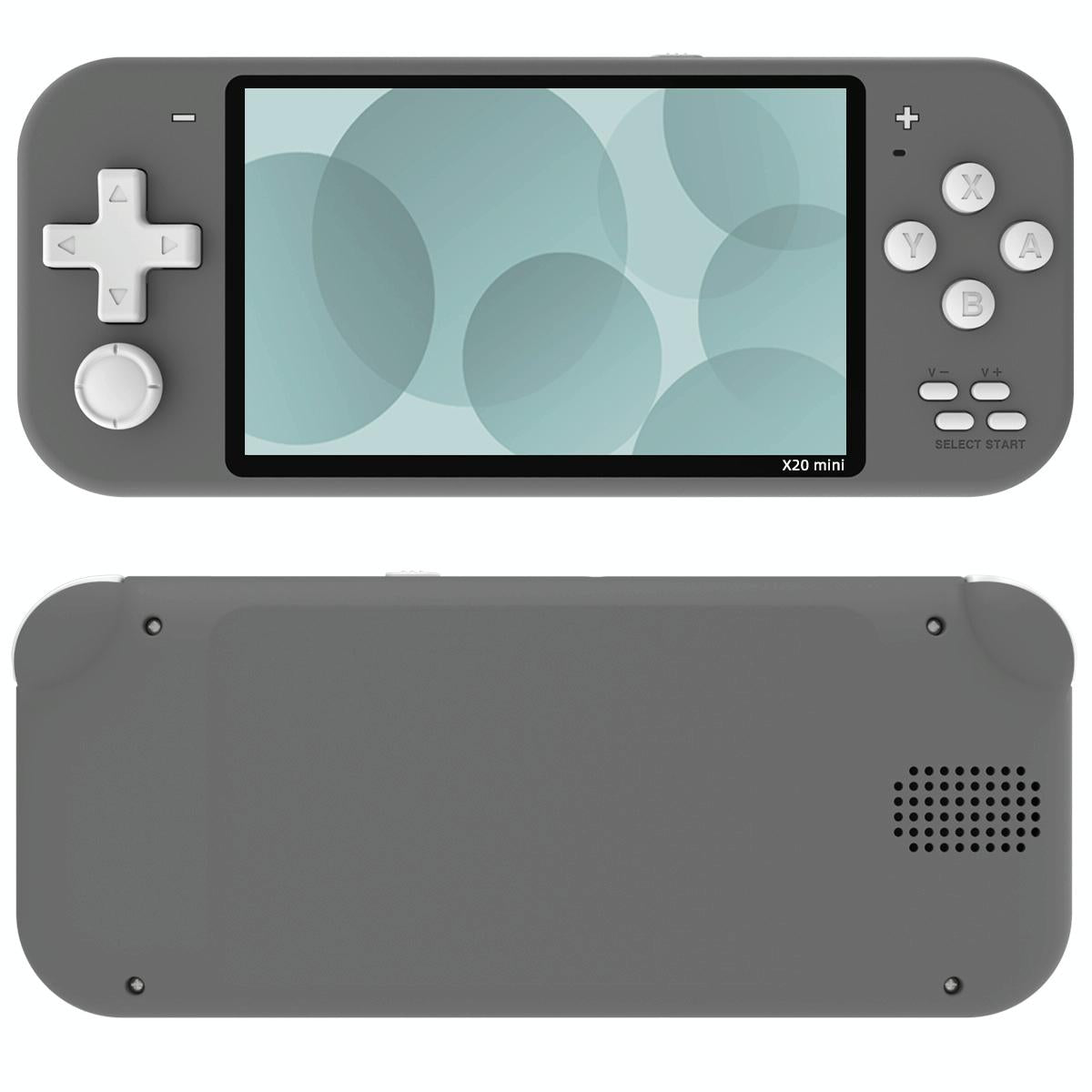 8Gb Handheld Game Console With 4.3 Screen - X20 Mini Classic Games - Blue