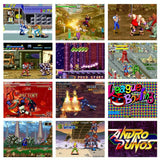 8Gb Handheld Game Console With 4.3 Screen - X20 Mini Classic Games - Blue - Rear View