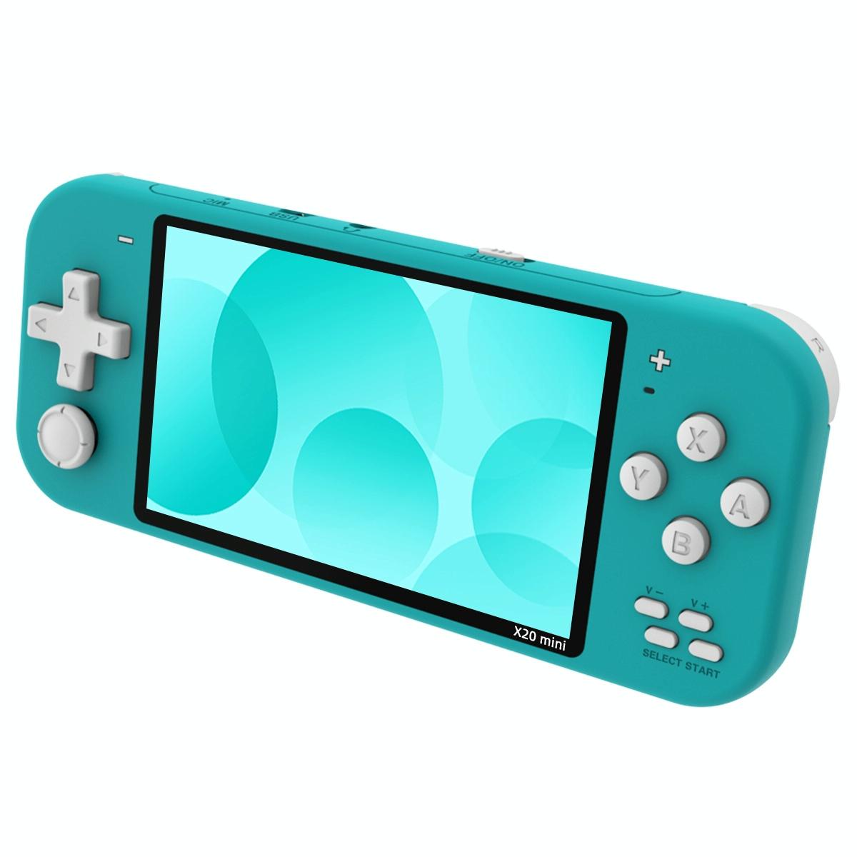 8Gb Handheld Game Console With 4.3 Screen - X20 Mini Classic Games - Blue