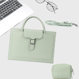 Waterproof Laptop Bag With Power Pack - 13 Inches Portable - Sky Blue - Extra Image