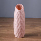 Sturdy Plastic Vase for Creative Display - Drop-resistant - Green - Close-Up Angle