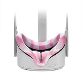 Silicone Vr Eye Cover for Oculus Quest 2 - Anti-sweat - White Yellow