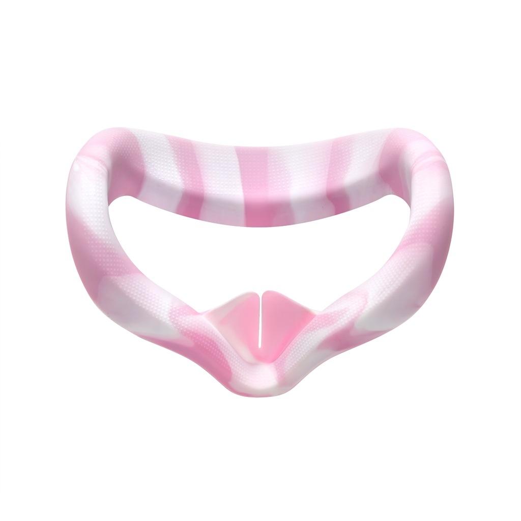 Silicone Vr Eye Cover for Oculus Quest 2 - Anti-sweat - White Yellow