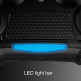 Wireless Bluetooth Gamepad for Ps4 - Dual Vibration Touch Screen Light Audio - 2 Pcs - Black - Extra Image