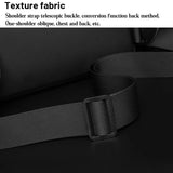Functional Men Chest Bag Versatile Messenger Bag For Everyday Use - Camouflage - Rear View