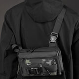 Functional Men Chest Bag Versatile Messenger Bag For Everyday Use - Camouflage - Extra Image
