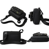 Functional Men Chest Bag Versatile Messenger Bag For Everyday Use - Camouflage - Extra Image