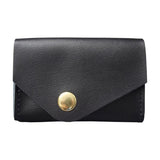 Waterproof Leather Card Holder Durable & Stylish - Brown - Front View