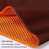 Portable Quick Dry Sports Towel Set with Silicone Sleeve and Storage Bag - 30x80cm - Grey - 30X80Cm