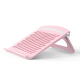 Foldable Laptop Cooling Stand - Height Adjustable - Pink - Extra Image