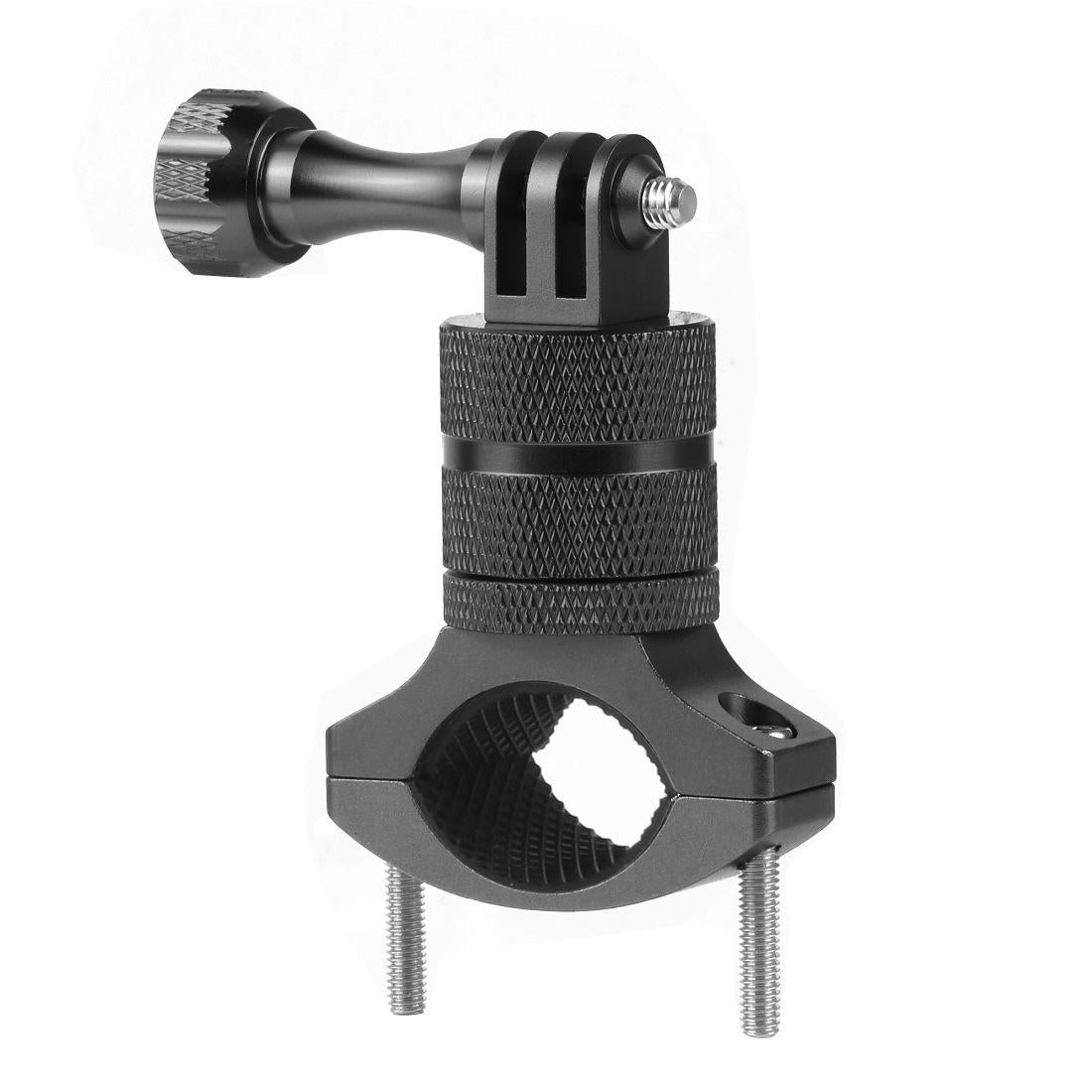 Action Camera Bicycle Mounting Bracket - Aluminum Alloy Clip - Blue
