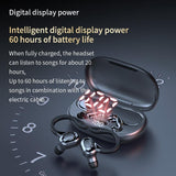 Wireless Bluetooth Earphones with Charging Case - F8 - Green Double Ear - Close-Up Angle