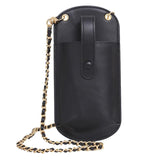 Compact Cell Phone Crossbody Bag - Purple - Low Angle
