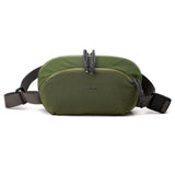 Men Personalized Chest Bag For Commuting - Green