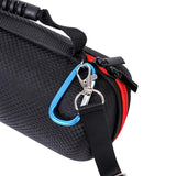 Jbl Pulse4 Portable Storage Bag with Velvet Lining and Protective Cover - Black Net Grid - Top-Down View