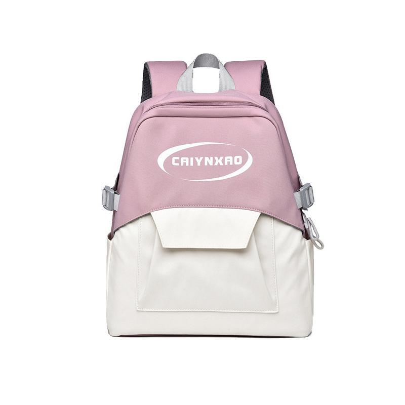 Large Splash Proof Backpack For Outings & School - Gray Blue