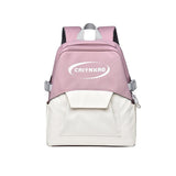 Large Splash Proof Backpack For Outings & School - Gray Blue