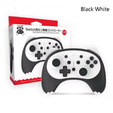 Cat Shaped Wireless Tooth Handle for Nintendo Switch - Black White - Side View