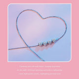 925 Sterling Silver Platinum Plated Love Letters Diy Beads In - V - 45-Degree Angle