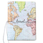 Passport Cover For Travel Abroad 3D Map Design - Ma