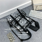 Waterproof Travel Backpack - Pvc Material - Blue - Rear View