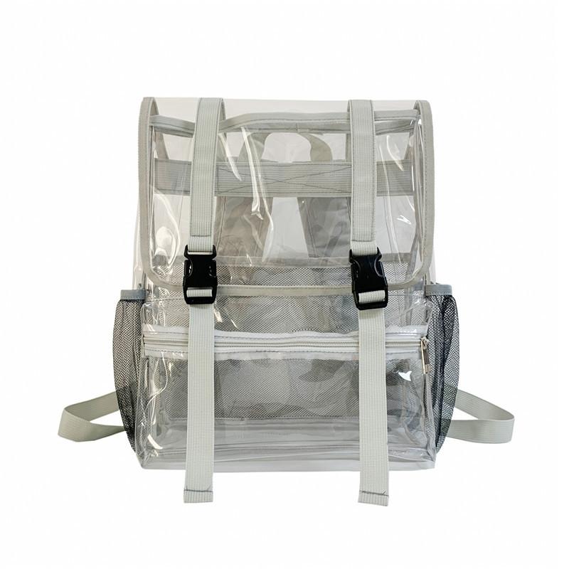 Waterproof Travel Backpack - Pvc Material - Blue