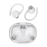 Wireless Earphones with Digital Display and Charging Case - Pink - Extra Image
