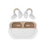 Wireless Bluetooth Earphones - My14pro Amx Sports - Black White - Low Angle