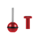Adjustable Ball Head Adapter for Underwater Photography Lights - M5 Screw Black - Extra Image