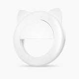 2-pack Large-capacity Live Video Conference Ring Light for Mobile Phone Selfies - Bear Ear - Extra Image