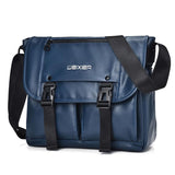 Large Capacity Business Messenger Bag For Men - Brown