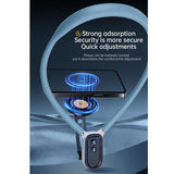 Versatile Magnetic Neck Holder for Phones and Action Cameras - Star Light Color - Extra Image