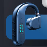 Wireless Bluetooth Headphone with Digital Display - Black - White - Extra Image